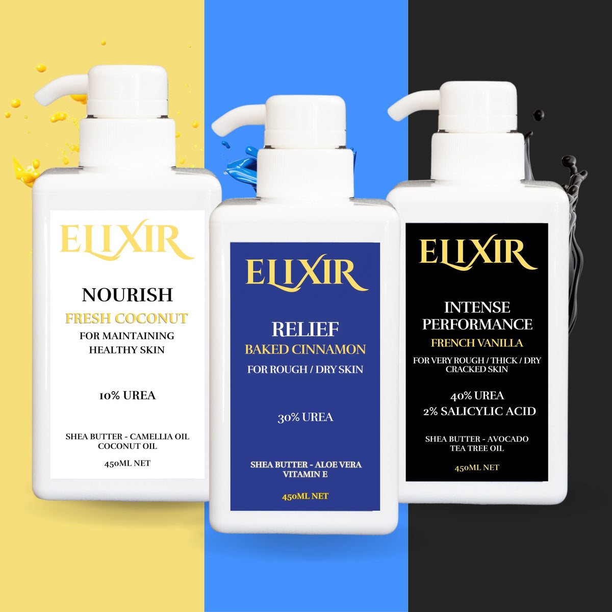 Elixir Cream Elixir Pump Mixed 3 Pack – Elixir Cream